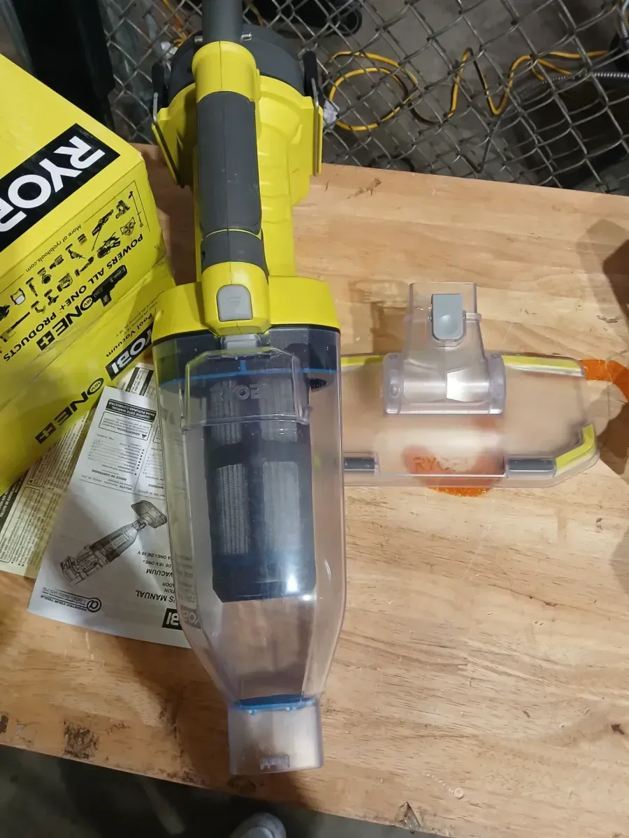 ***Non-functional***ONE+ 18V Cordless Handheld Pool Vacuum Cleaner (Tool Only) with Floor Head and Replacement Filters (2-Pack) - image 2