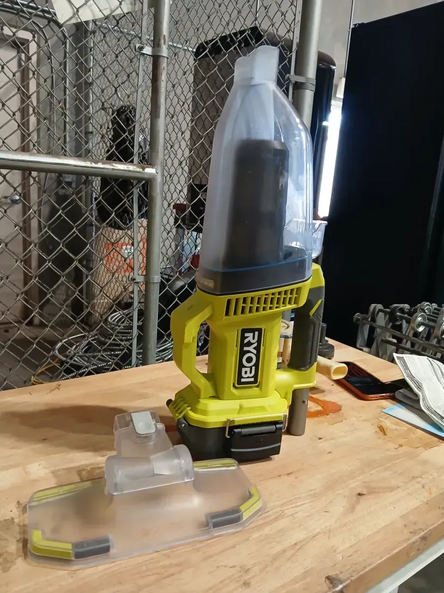 ***Non-functional***ONE+ 18V Cordless Handheld Pool Vacuum Cleaner (Tool Only) with Floor Head and Replacement Filters (2-Pack) - image 4