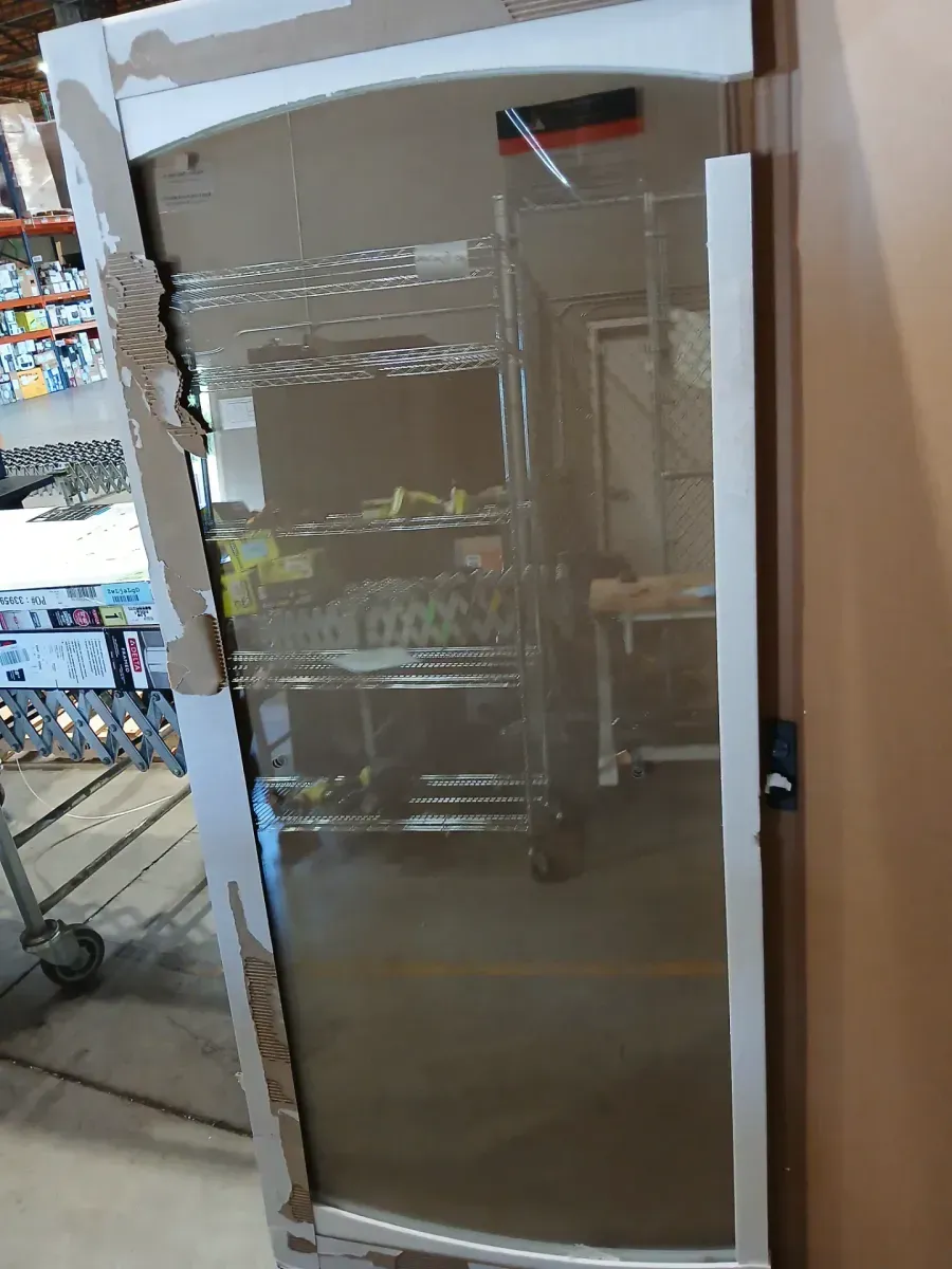 29-3/4 in. x 67-3/4 in. x 1/4 in. (6mm) Frameless Sliding Shower Door Glass Panels in Clear (For 50-60 in. Doors) - image 4