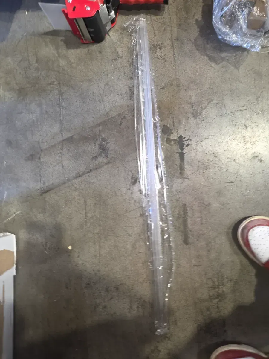 24-3/8 in. x 63-1/8 in. x 1/4 in. (6mm) Frameless Pivoting Shower Door Glass Panel in Clear (For 27-30 in. Doors) - image 3