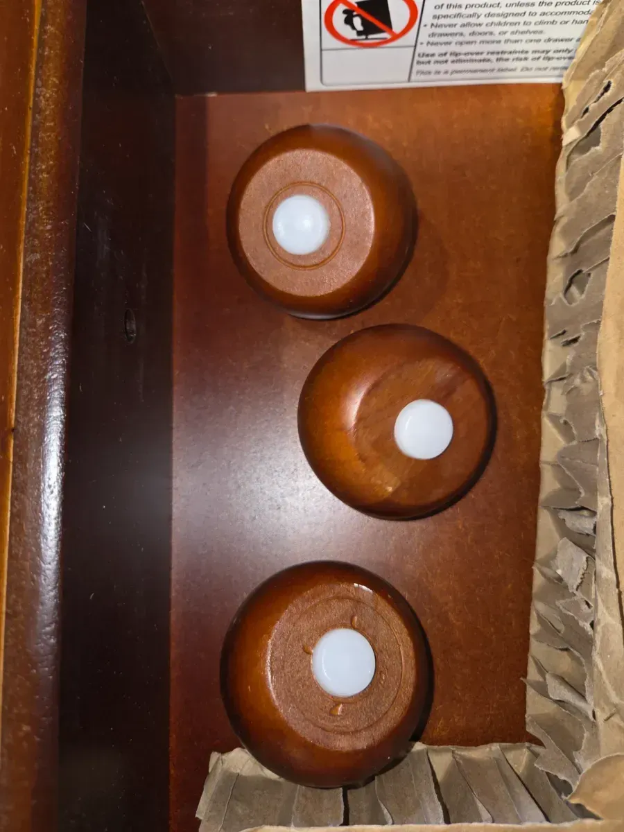 Hampton Harbor 25 in. W x 14 in. D x 53 in. H Brown Freestanding Linen Cabinet - image 6