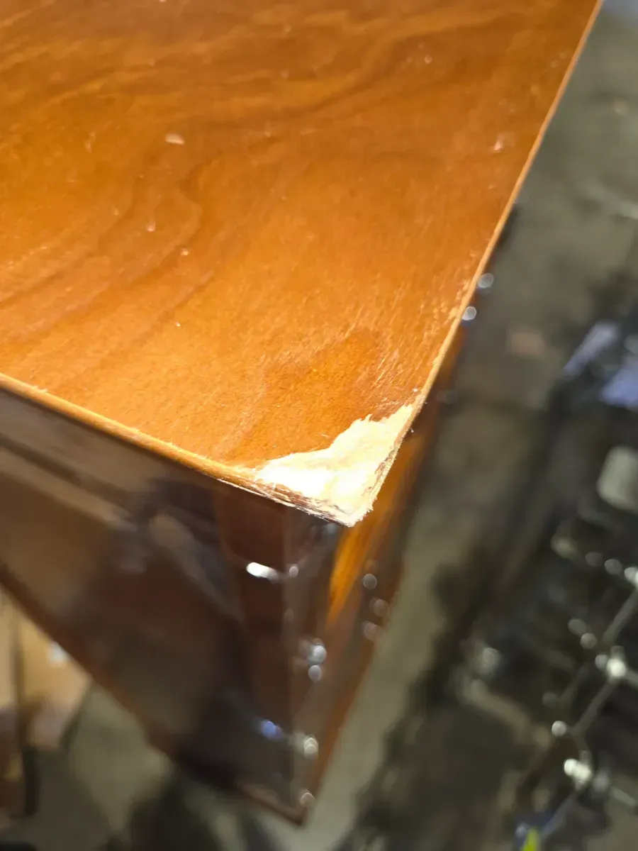 Hampton Harbor 25 in. W x 14 in. D x 53 in. H Brown Freestanding Linen Cabinet - image 8