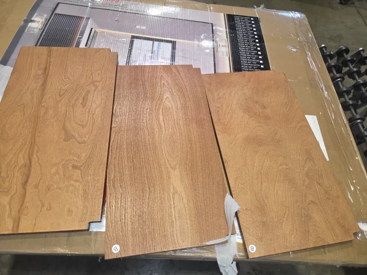 Hampton Harbor 25 in. W x 14 in. D x 53 in. H Brown Freestanding Linen Cabinet - image 9