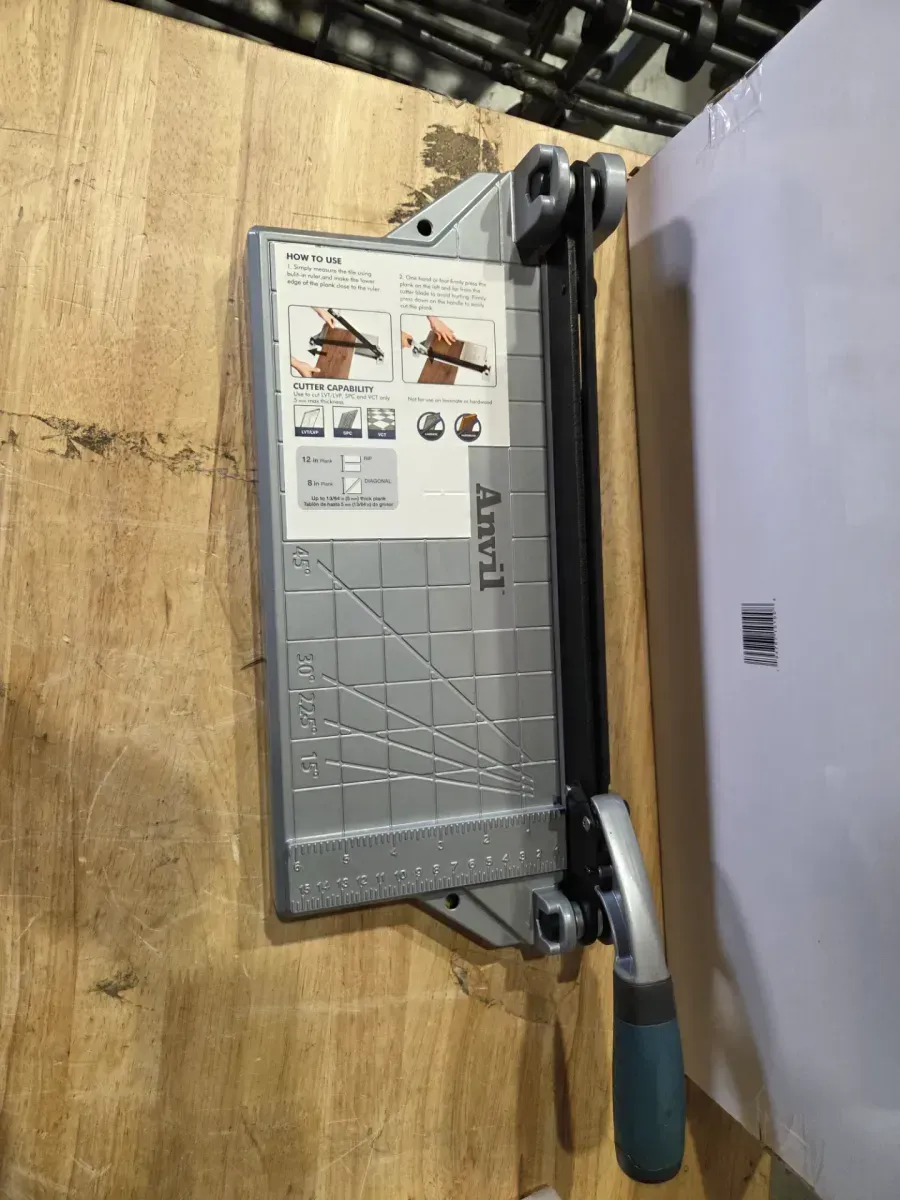12 in. Luxury Vinyl Tile (LVT) Cutter - image 3