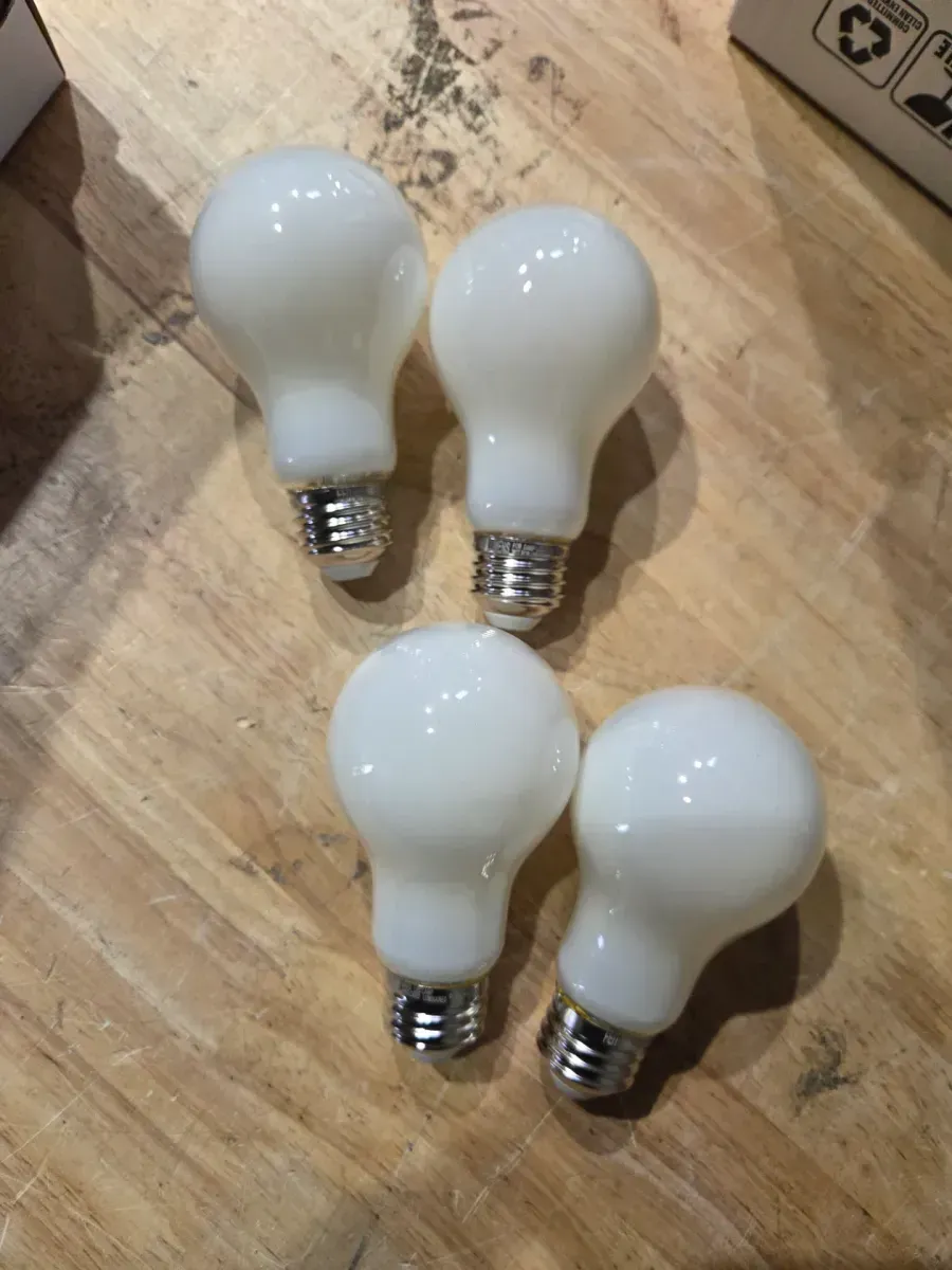 ***pack of 4***100-Watt Equivalent A-Style A19 Dimmable CEC Frosted Glass E26 Medium Base LED Light Bulb, Soft White 2700K (4-Pack) - image 2