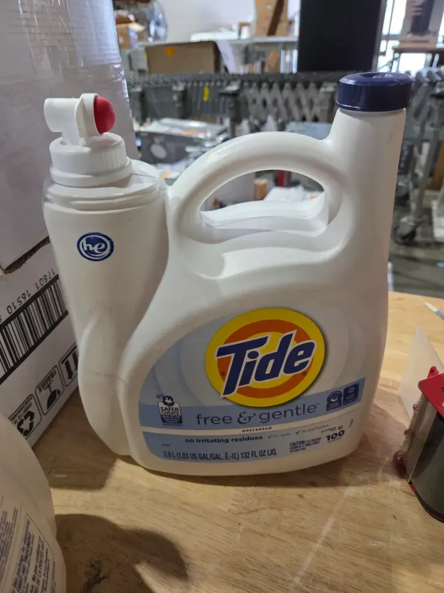 ***pack of 3***Free and Gentle Liquid Laundry Detergent, 100-Loads, 132 fl. oz. - image 2