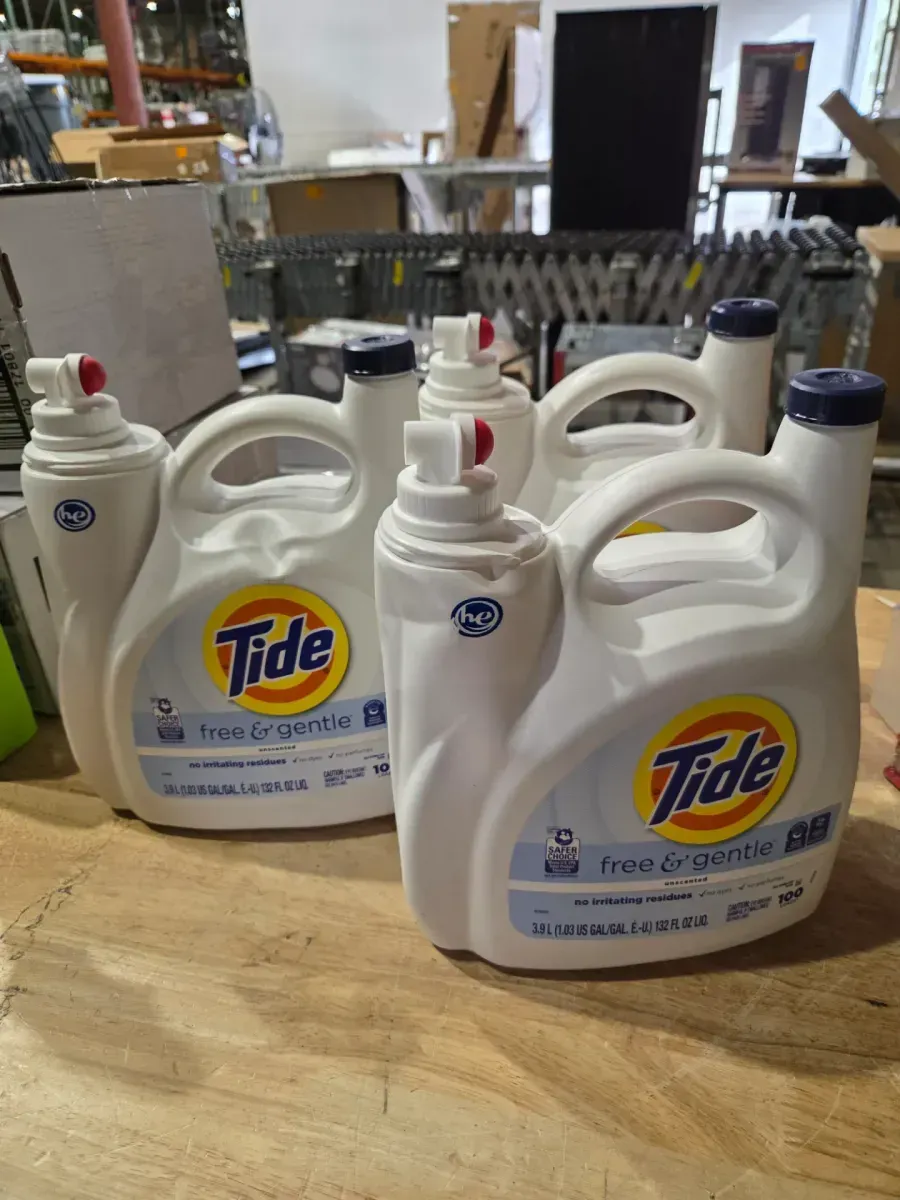 ***pack of 3***Free and Gentle Liquid Laundry Detergent, 100-Loads, 132 fl. oz. - image 3