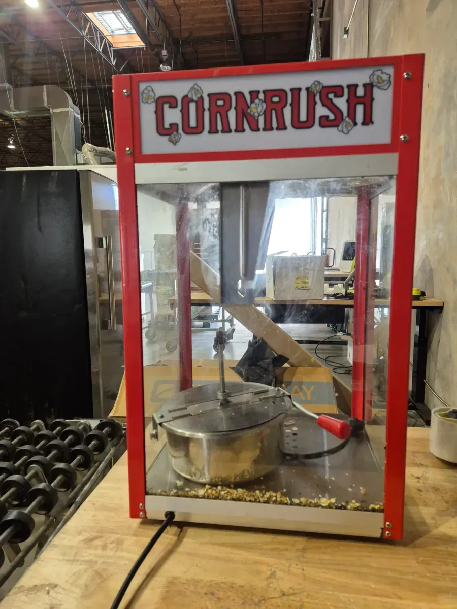 *** It is dirty.*** CornRush Popcorn Machine 8oz. - image 1