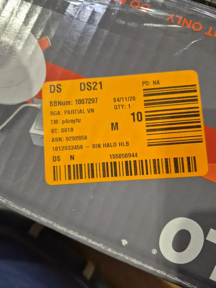 HLBSL 6 in. Can Less Integrated LED, 900 Lumens, 5CCT, White (12-Pack) - image 2