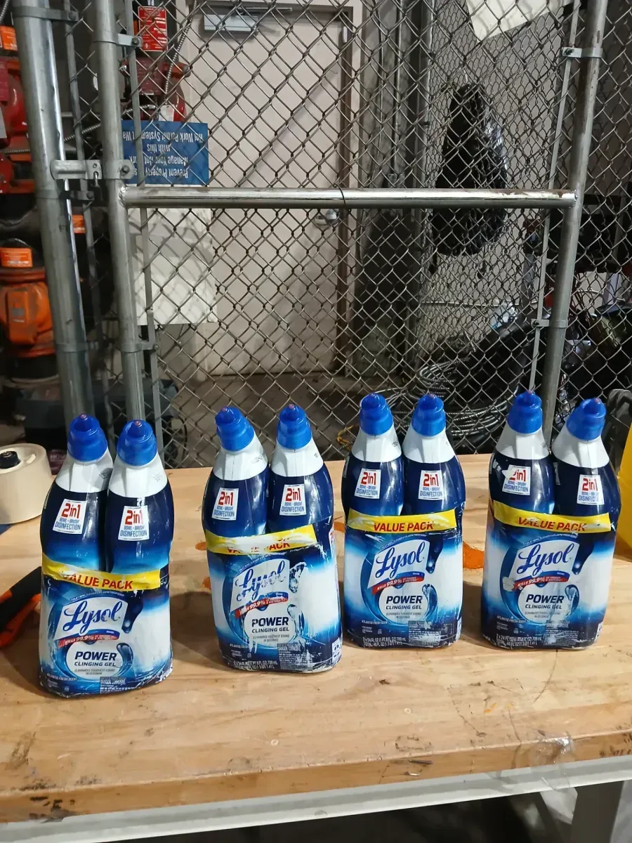 *** Pack of 4 (8) *** Power Toilet Bowl Cleaner Gel, 24oz (2-Pack) and Forest Rain Scent Toilet Bowl Cleaner, 24 oz (2-Pack) - image 2