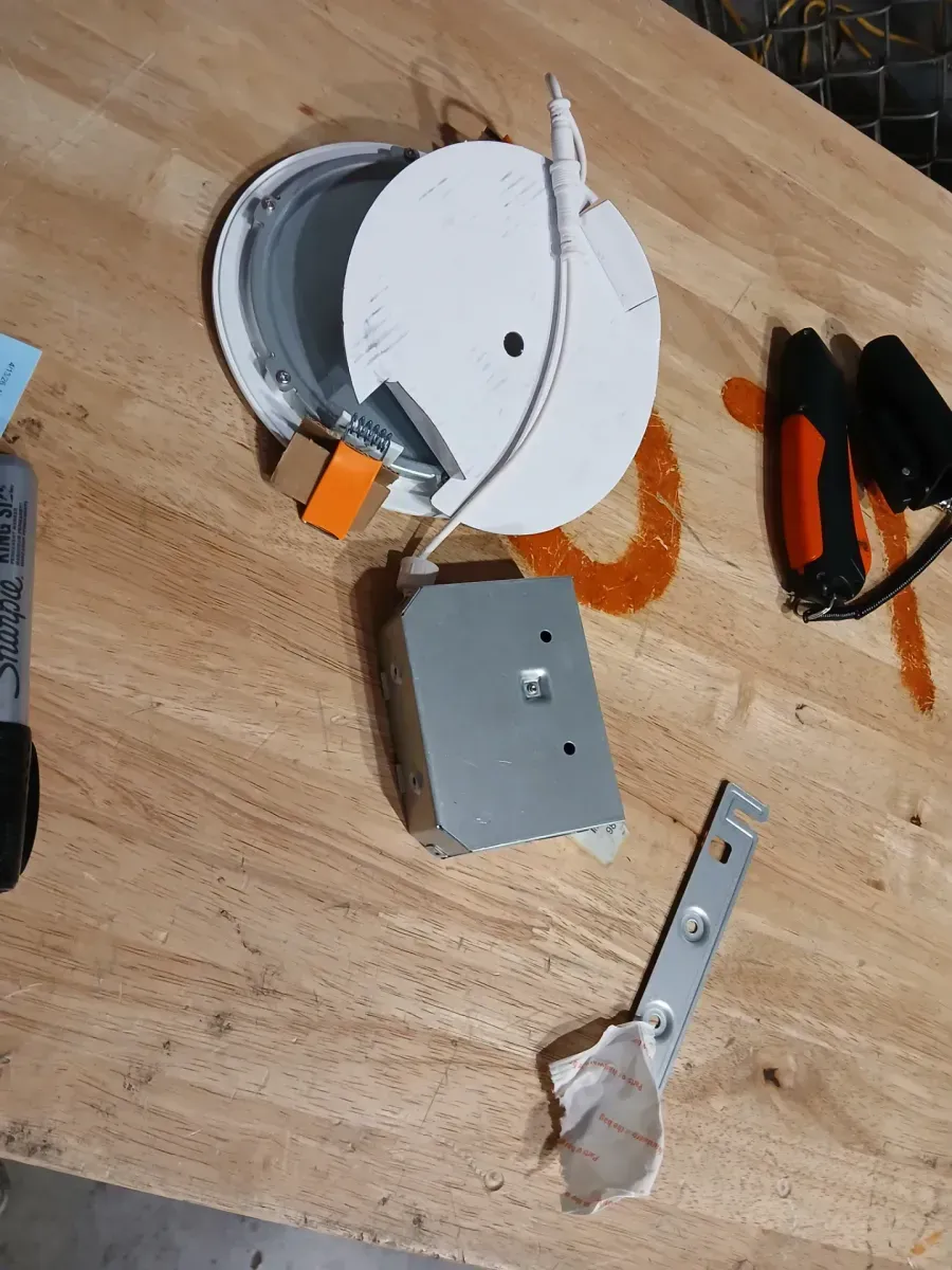 HLB Series 6 in. Adjustable CCT Canless IC Rated Dimmable Indoor, Outdoor Integrated LED Recessed Light Kit - image 3