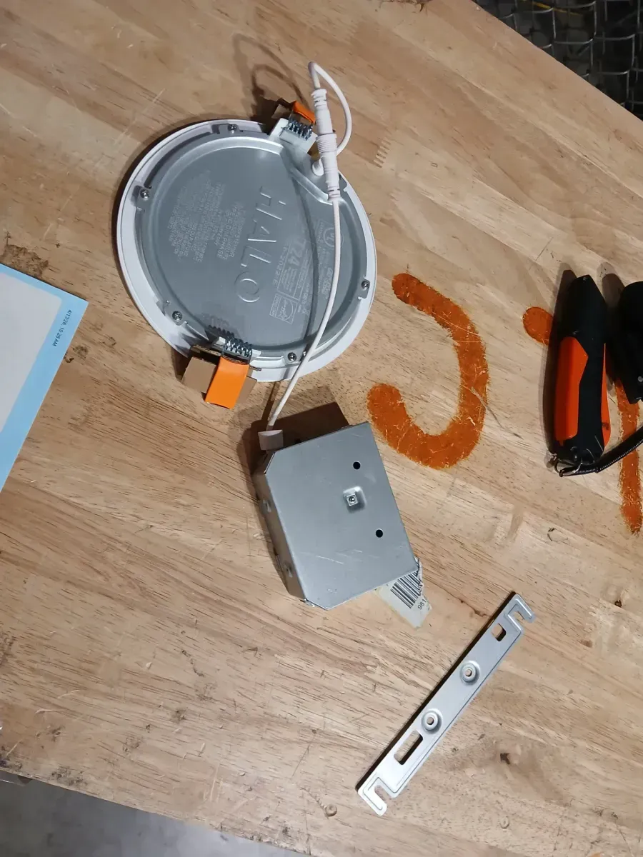 HLB Series 6 in. Adjustable CCT Canless IC Rated Dimmable Indoor, Outdoor Integrated LED Recessed Light Kit - image 4