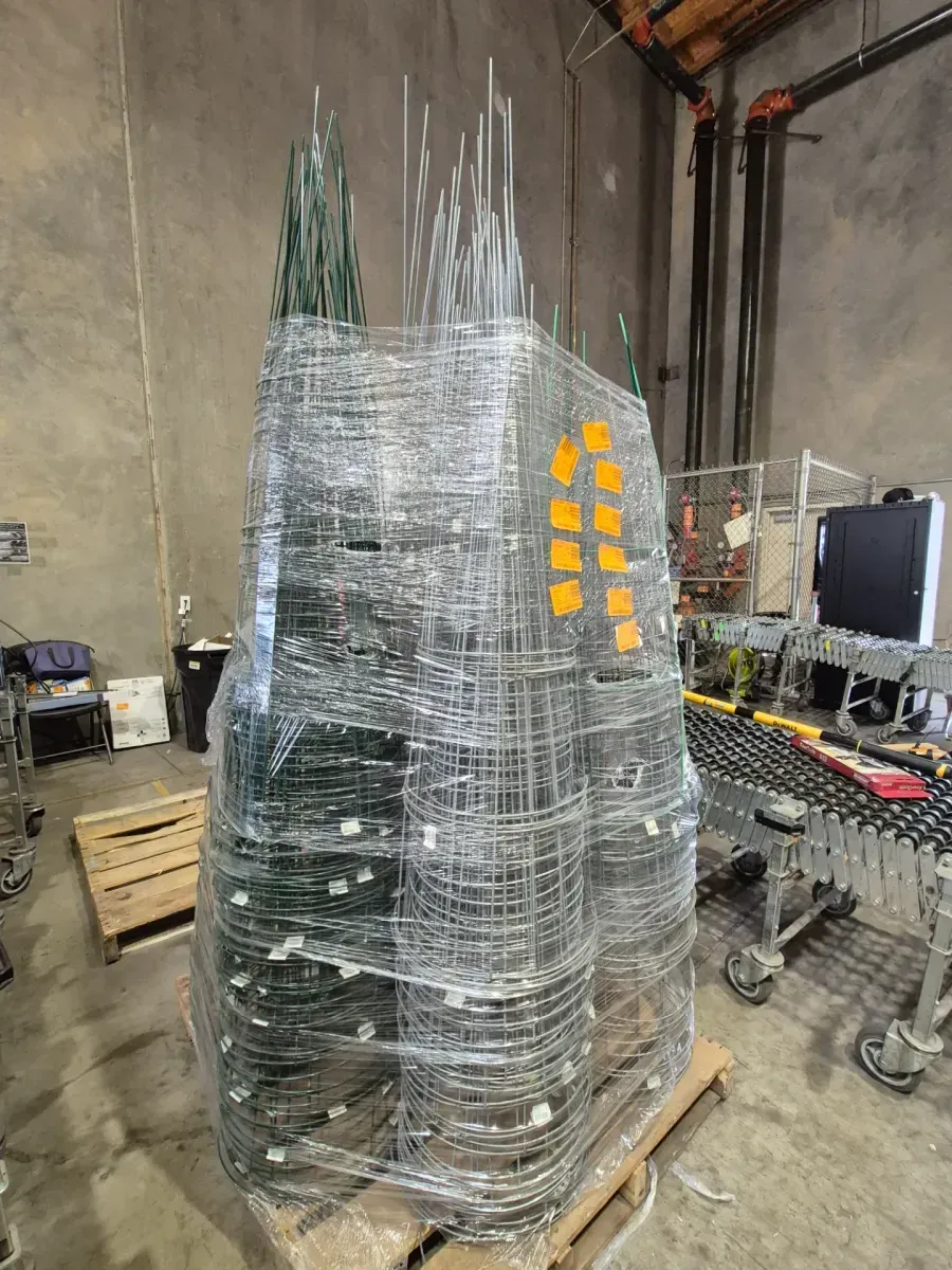 42-Inch 3-Ring Tomato Cage Plant Support - image 3