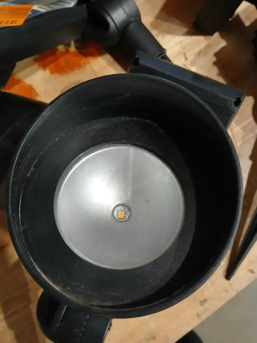 *** Pack of 5 Lumen *** 55 Lumen Black LED Weather Resistant Outdoor Solar Spot Light with Adjustable Head - image 3