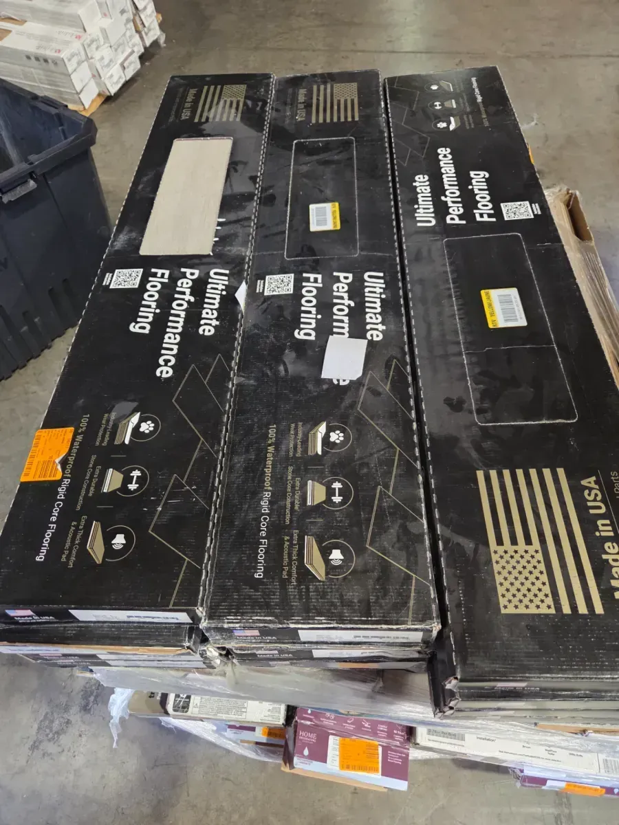 ***case of 12 (215.64 sqft/case)Simsbury Glen Oak 12 mm T x 8.03in W Waterproof Laminate Wood Flooring (17.97 sqft/case) - image 2