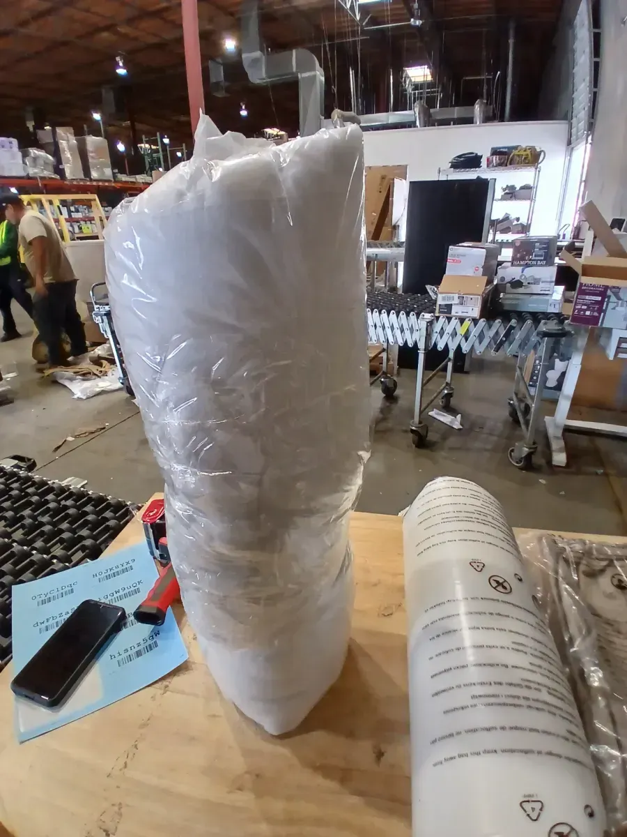 21 in. x 22 in. x 3.5 in. Outdoor Deep Seat Cushion Set in Beige 30D Sponge Patio Replacement Couch Cushion with Straps - image 4