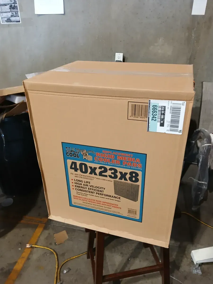 MAX COOL 40 in. W x 23 in. H x 8 in. D Replacement Evaporative Cooler Rigid Media - image 5