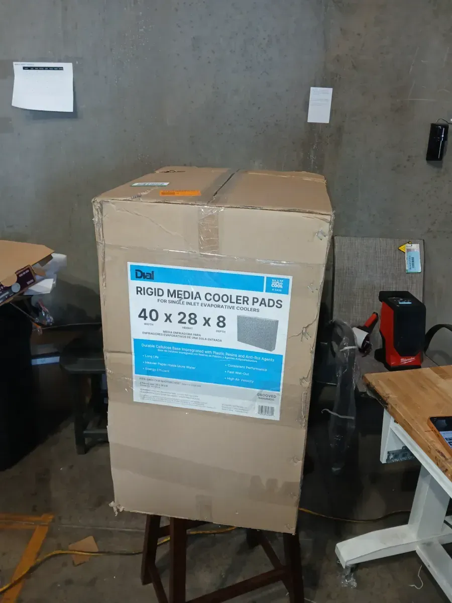 Dial Rigid Media Cooler Pads 40" x 28" x 8" - image 4