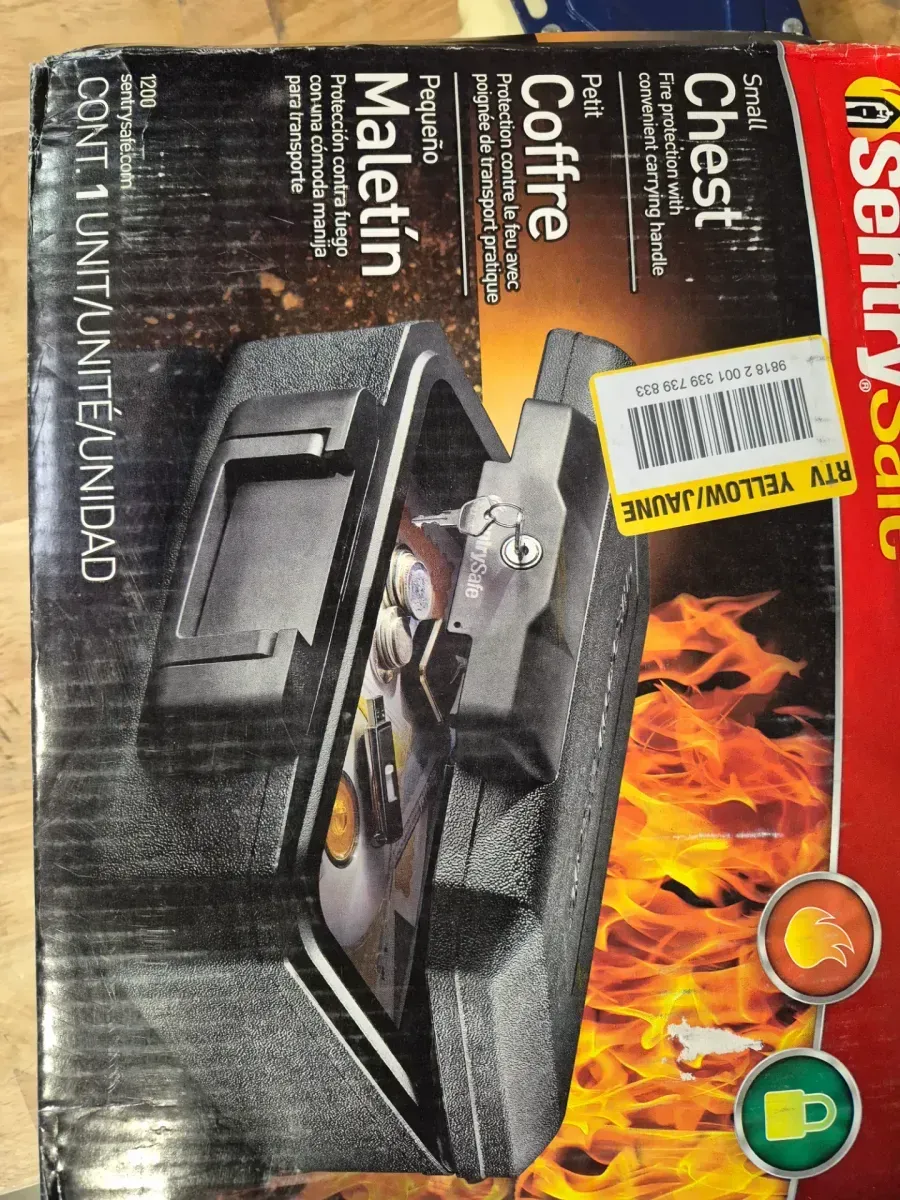 0.18 cu. ft. Fireproof Safe Box - image 3