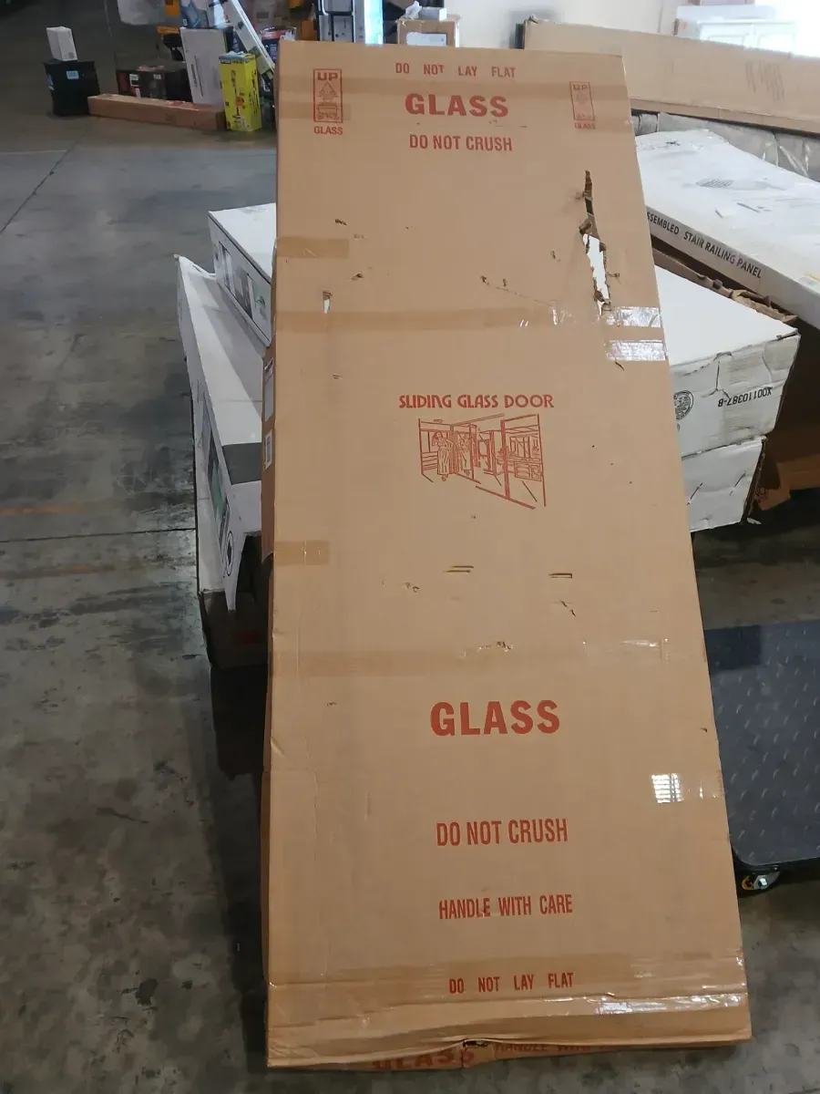 24 in x78in  inStyle Lite Brushed Nickel Aluminum Frame Mirrored Interior Sliding Closet Door - image 2