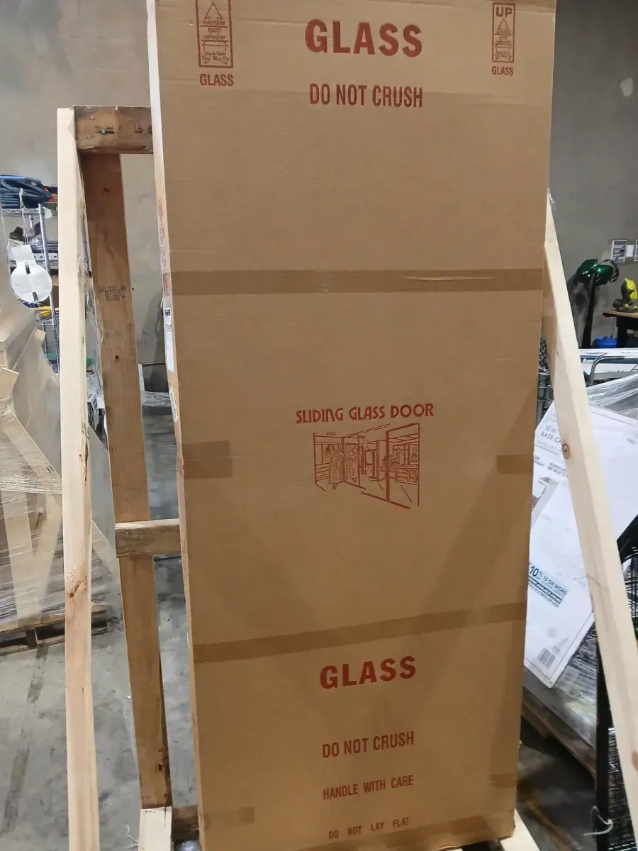 24 in x78in  inStyle Lite Brushed Nickel Aluminum Frame Mirrored Interior Sliding Closet Door - image 2