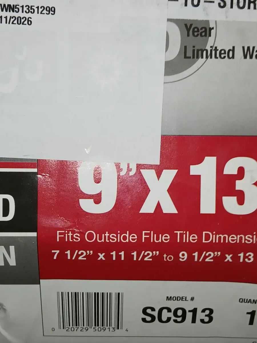 9 in. x 13 in. Mesh Chimney Cap in Galvanized Steel - image 6