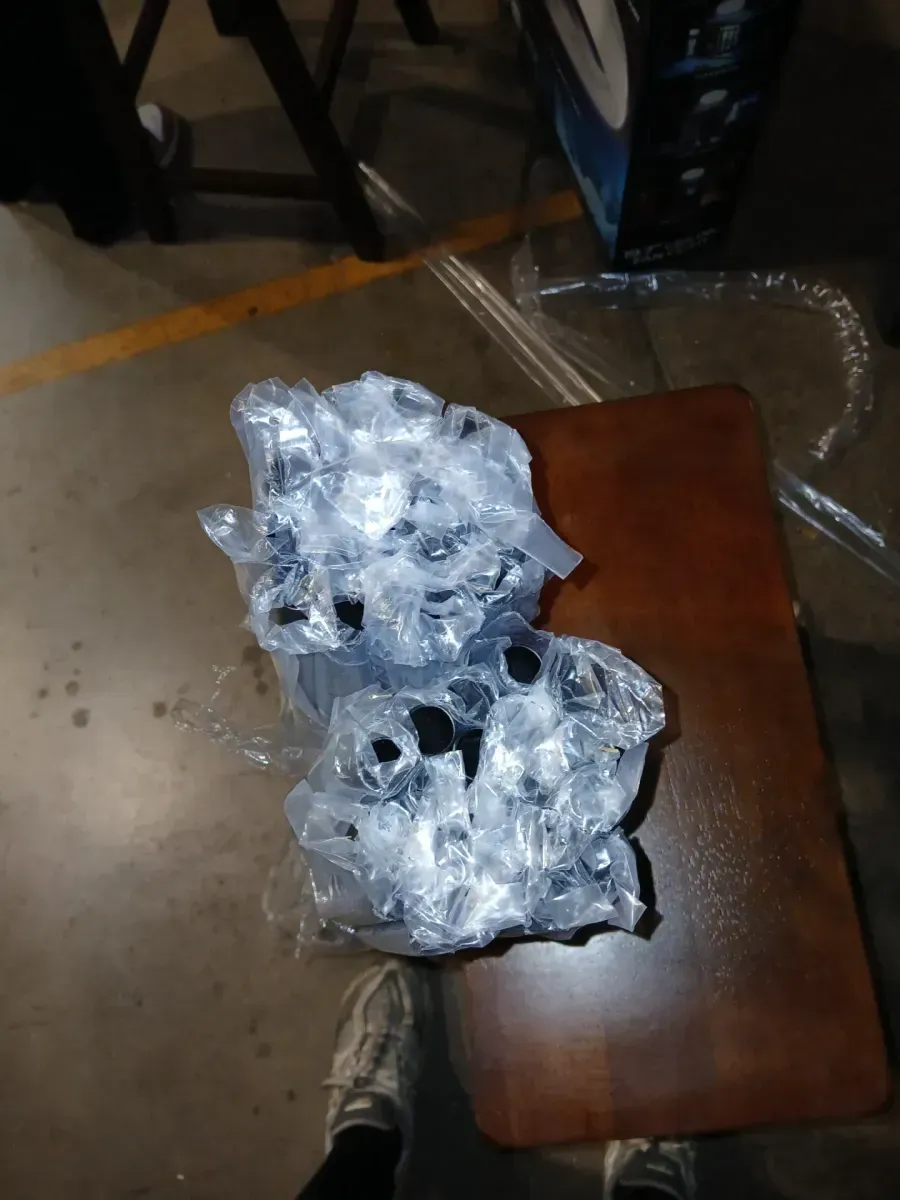 Metal Deck Balusters 36 x 3/4 Round Staircase Spindle Hollow Black 50-Pack for Railing Porch and Stairs - image 5