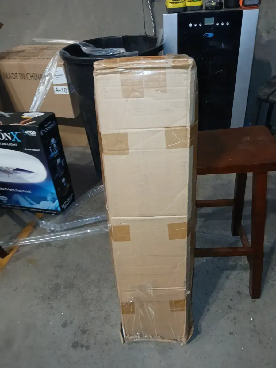 Metal Deck Balusters 36 x 3/4 Round Staircase Spindle Hollow Black 50-Pack for Railing Porch and Stairs - image 6