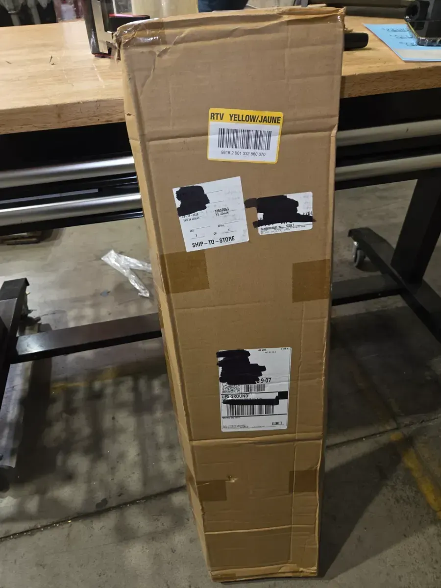 Metal Deck Balusters 36 x 3/4 Round Staircase Spindle Hollow Black 50-Pack for Railing Porch and Stairs - image 5