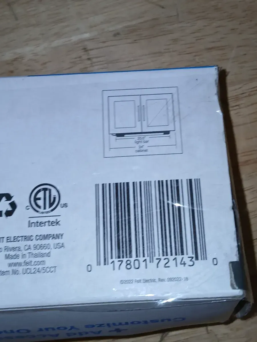 20.5 in. (Fits 24 in. Cabinet) Plug-in White Dimmable Integrated LED Color Changing CCT Onesync Under Cabinet Light Bar - image 6