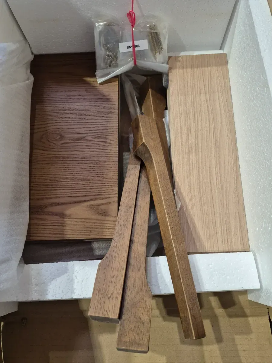 Ramiel 1-Drawer Natural Brown and Gold Nightstand 23.5 in. H x 18.7 in. W x 15.7 in. D - image 4