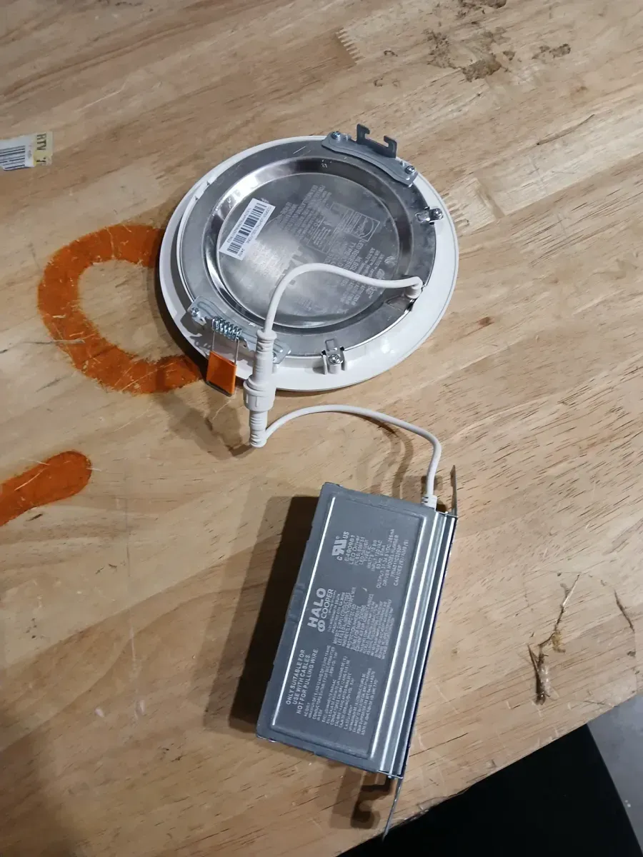 HLBSL 6 in. Can Less Integrated LED, 900 Lumens, 5CCT, White - image 3