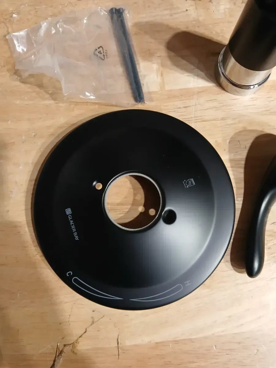 Tub Shower Trim Kit Matte Black - image 2