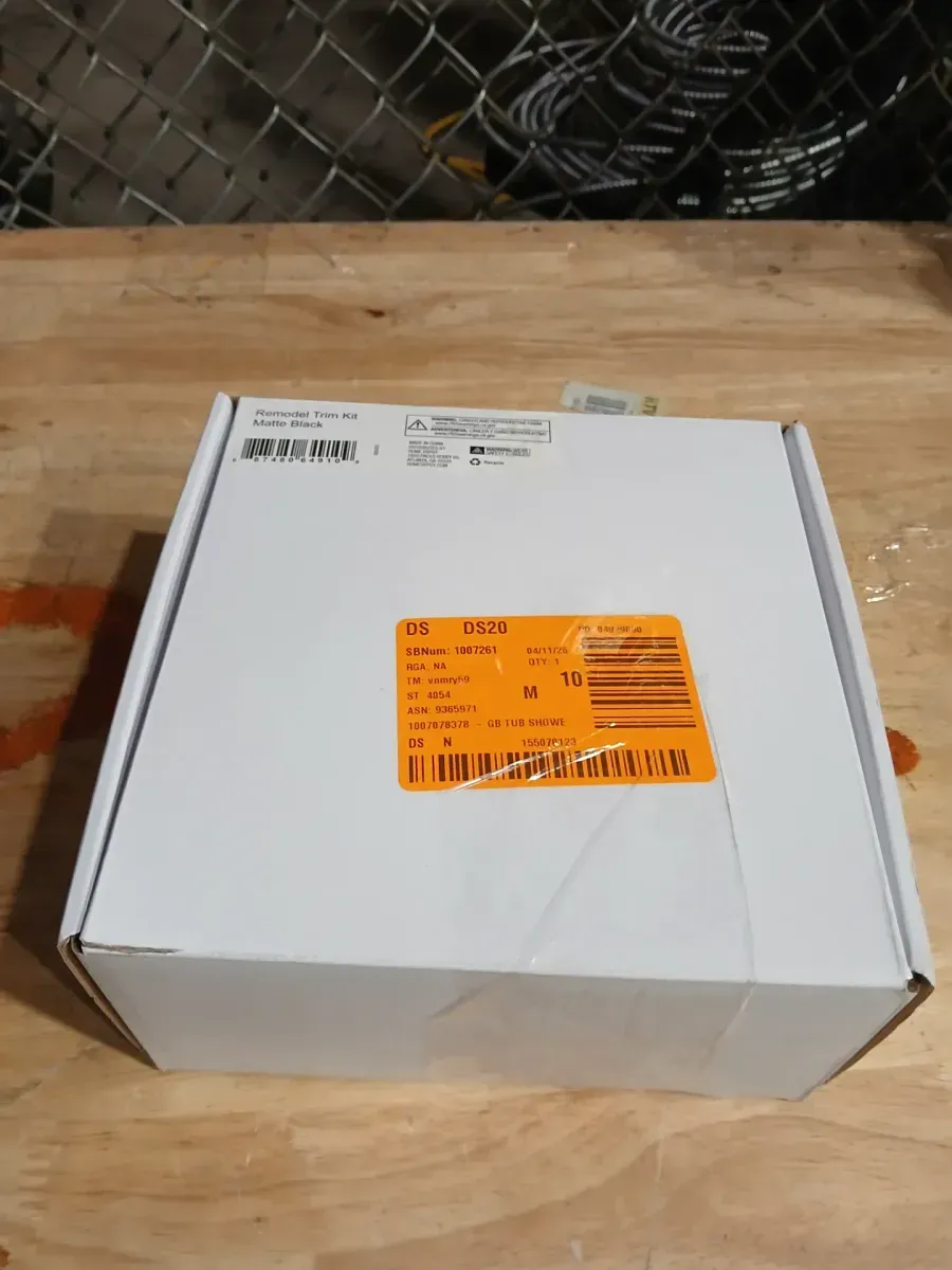 Tub Shower Trim Kit Matte Black - image 5