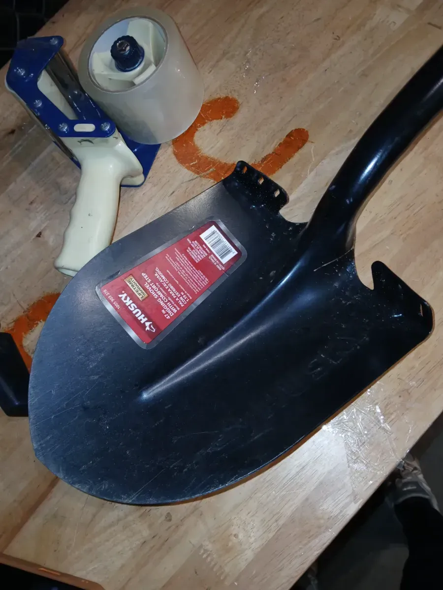 47 in. L Wood Handle Carbon Steel Digging Shovel with Grip - image 2