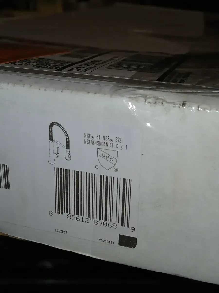 Tone Single Handle Pull Down Sprayer Kitchen Faucet in Matte Black - image 6