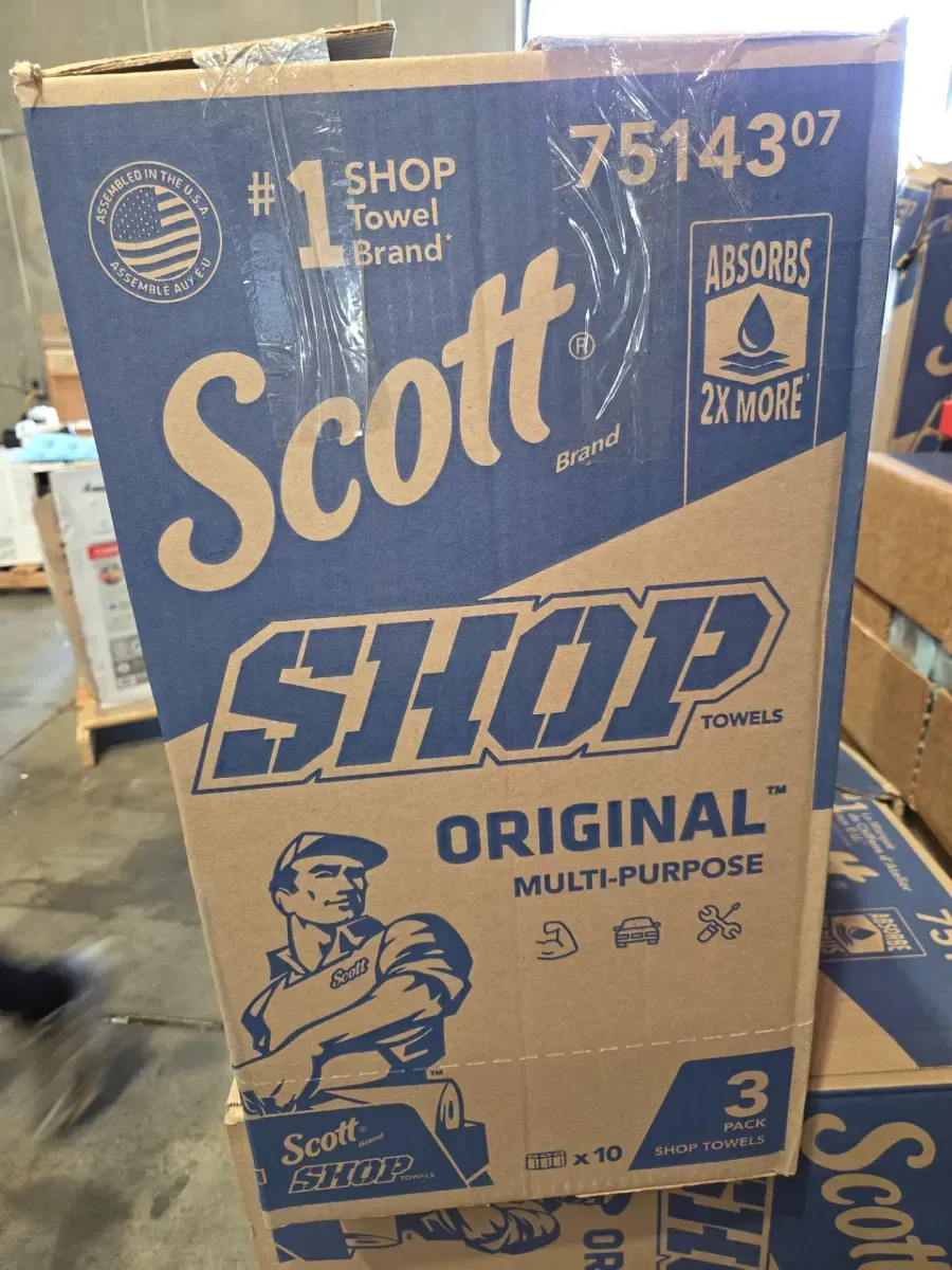 Scott Shop Towels Original Multi-Purpose, 3-Pack Case - image 2