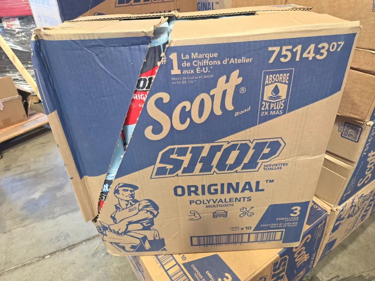 Scott Shop Towels Original, 3 Rolls per Box (Model 75143) - image 1