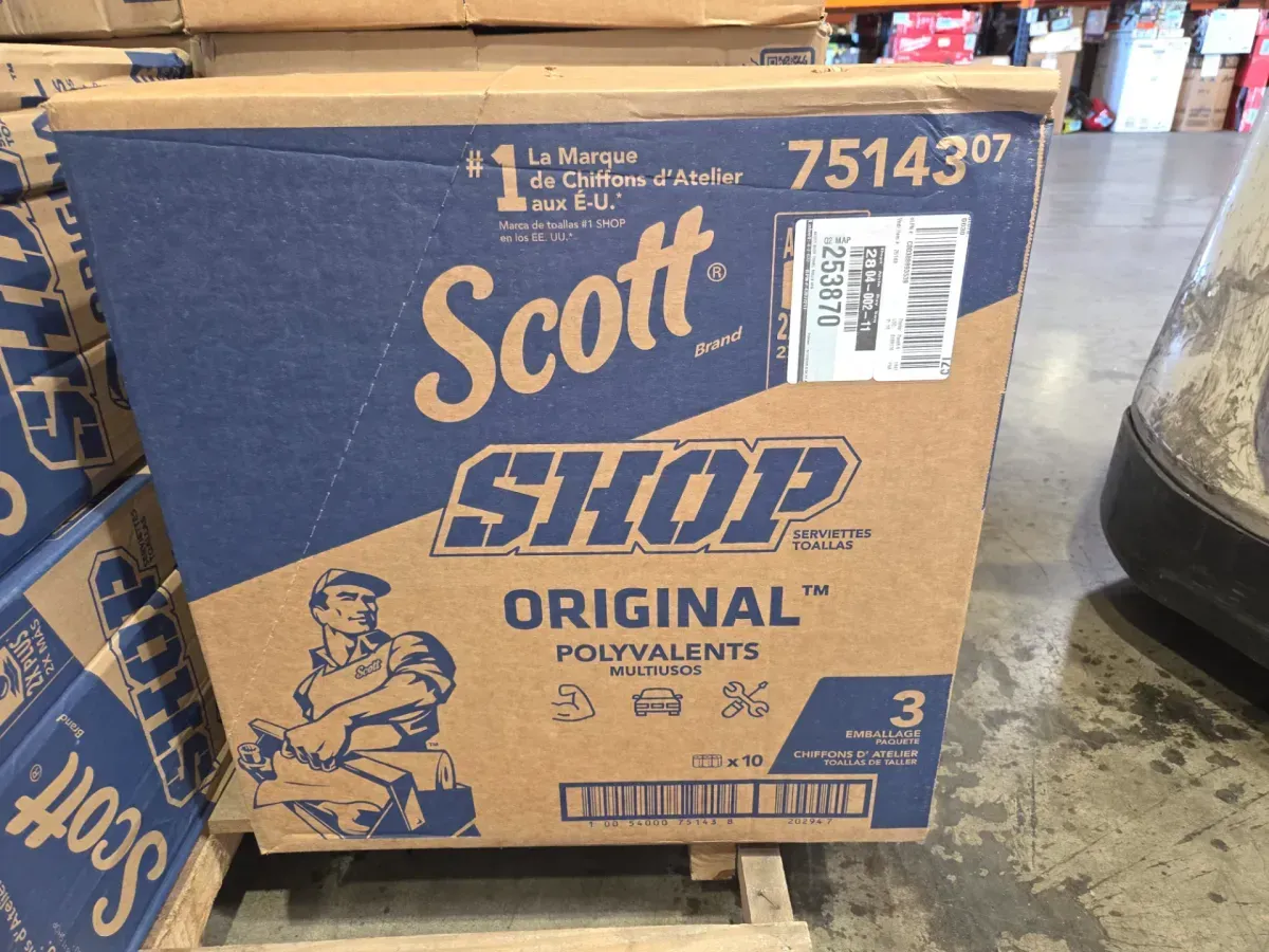 Scott Original Shop Towels, 3-Roll Pack - image 1