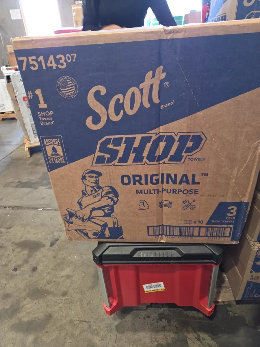 Case of Scott Original Multi-Purpose Shop Towels (10 x 3-Packs) - image 1
