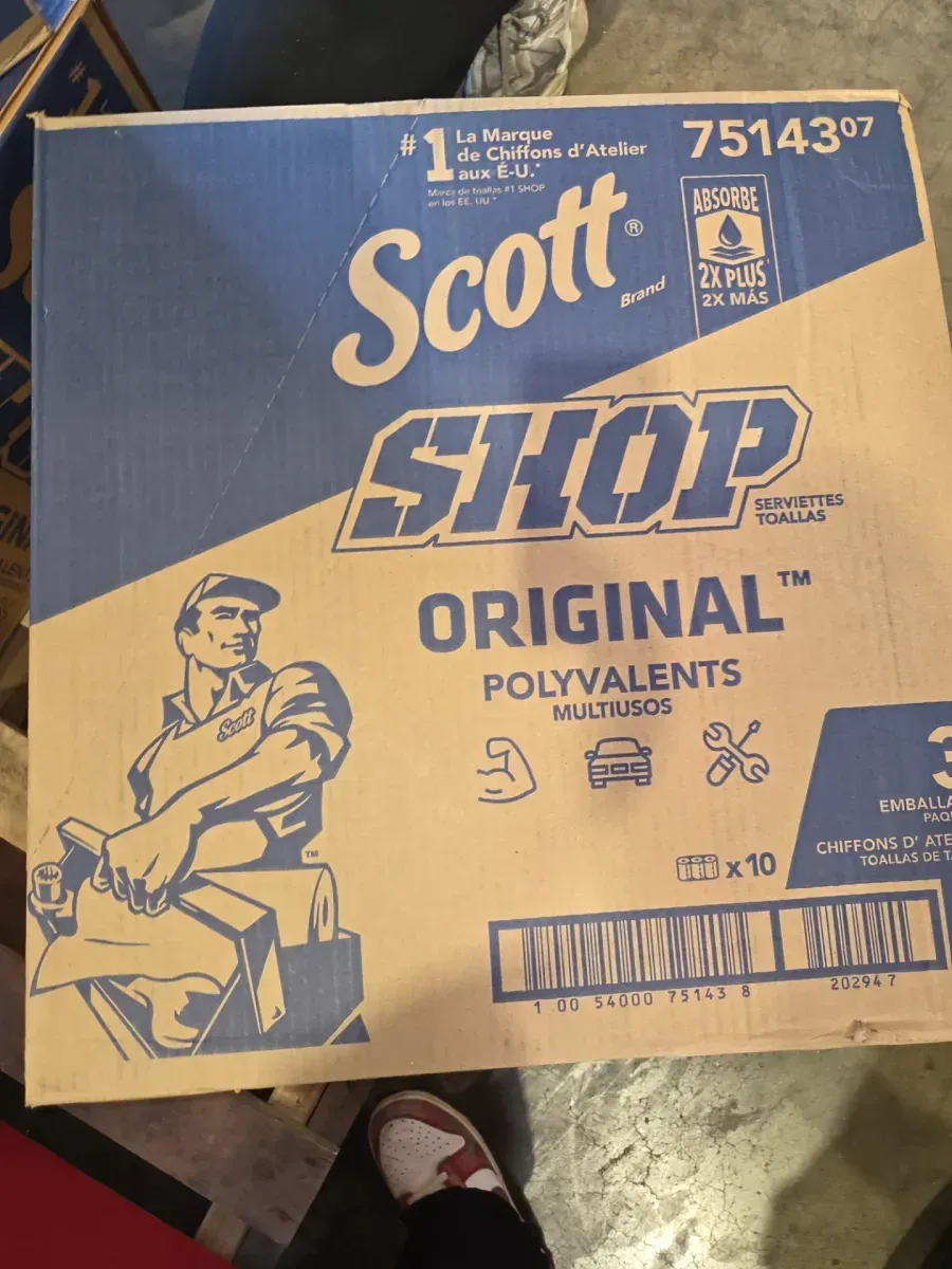 Scott Shop Towels Original, Bulk Case (7514307) - image 1