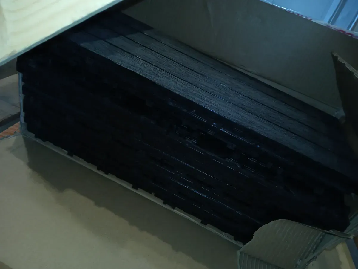 UltraShield Naturale 1 ft. x 2 ft. Quick Deck Outdoor Composite Deck Tile in Hawaiian Charcoal (20 sq. ft. per Box) - image 3