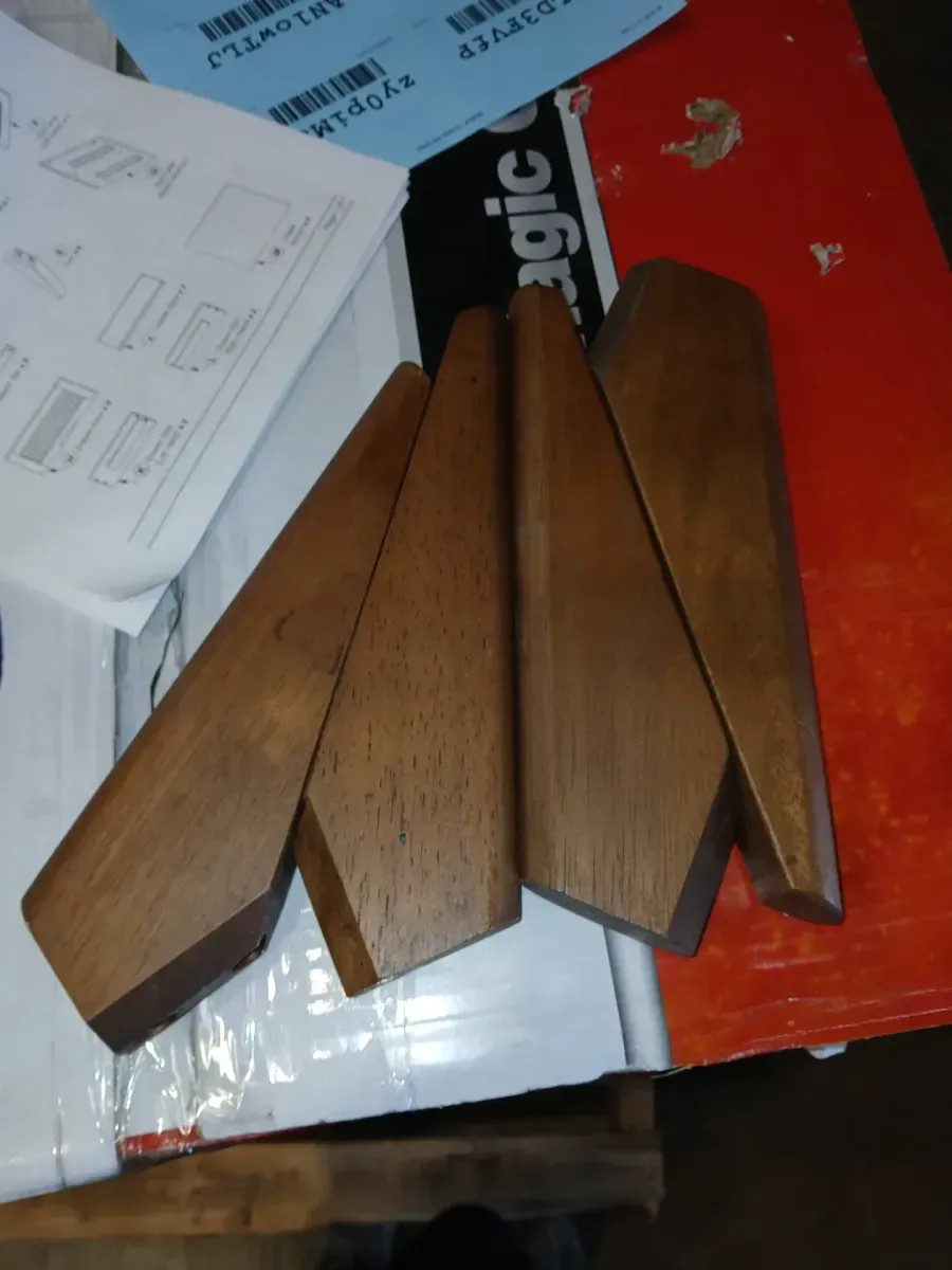 Barrett 2-Drawer Walnut Brown Nightstand (23.7 in. H x 18.7 in. W x 15.7 in. D) - image 3