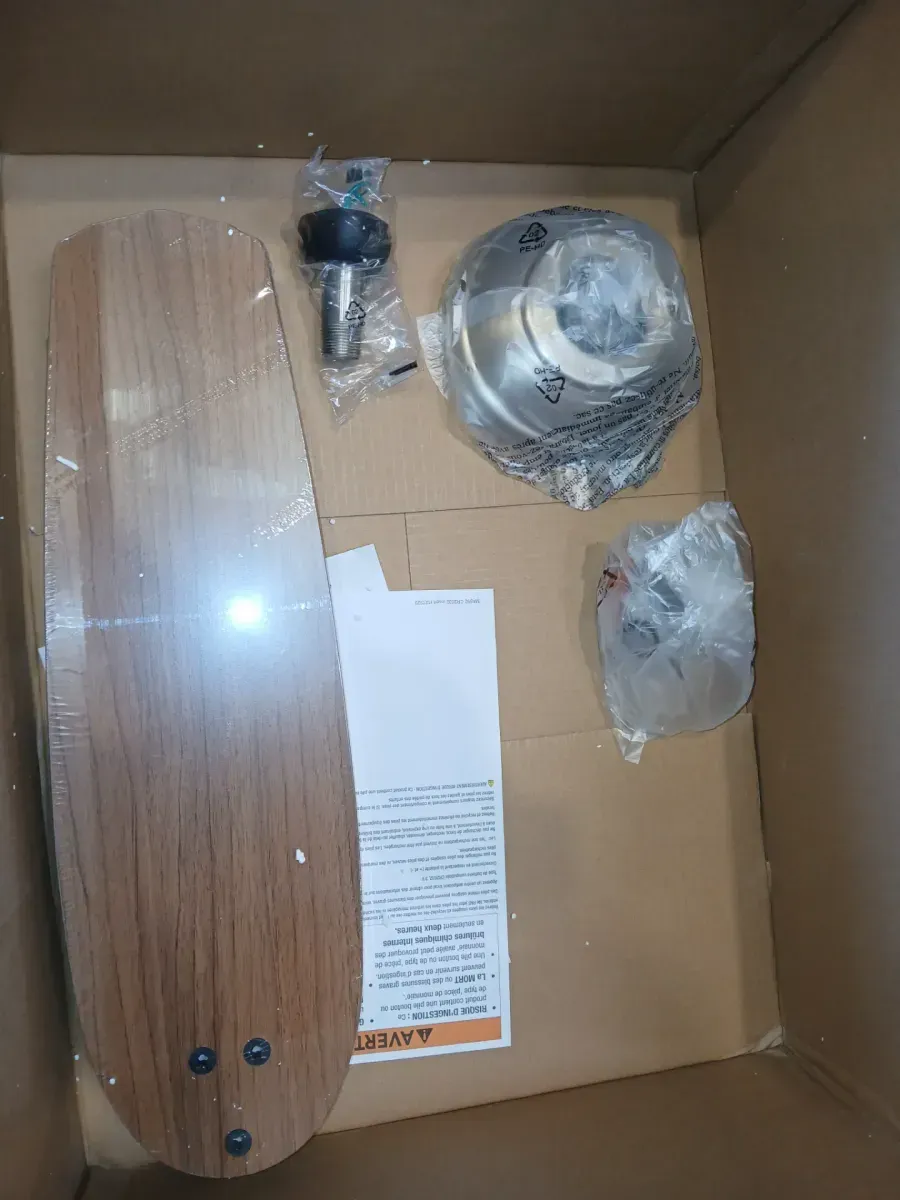 Channing 54 in. Hunter Express Indoor Brushed Nickel Ceiling Fan with Remote and Light Kit Included - image 8