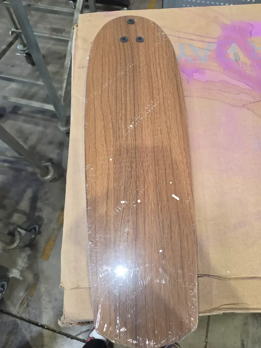 Channing 54 in. Hunter Express Indoor Brushed Nickel Ceiling Fan with Remote and Light Kit Included - image 2