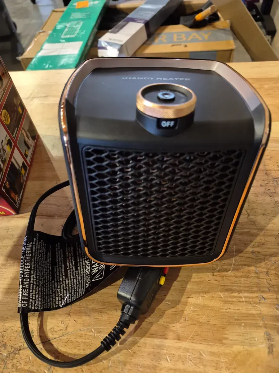 Handy Heater Instant Heat PRO Portable Ceramic Space Heater - image 4