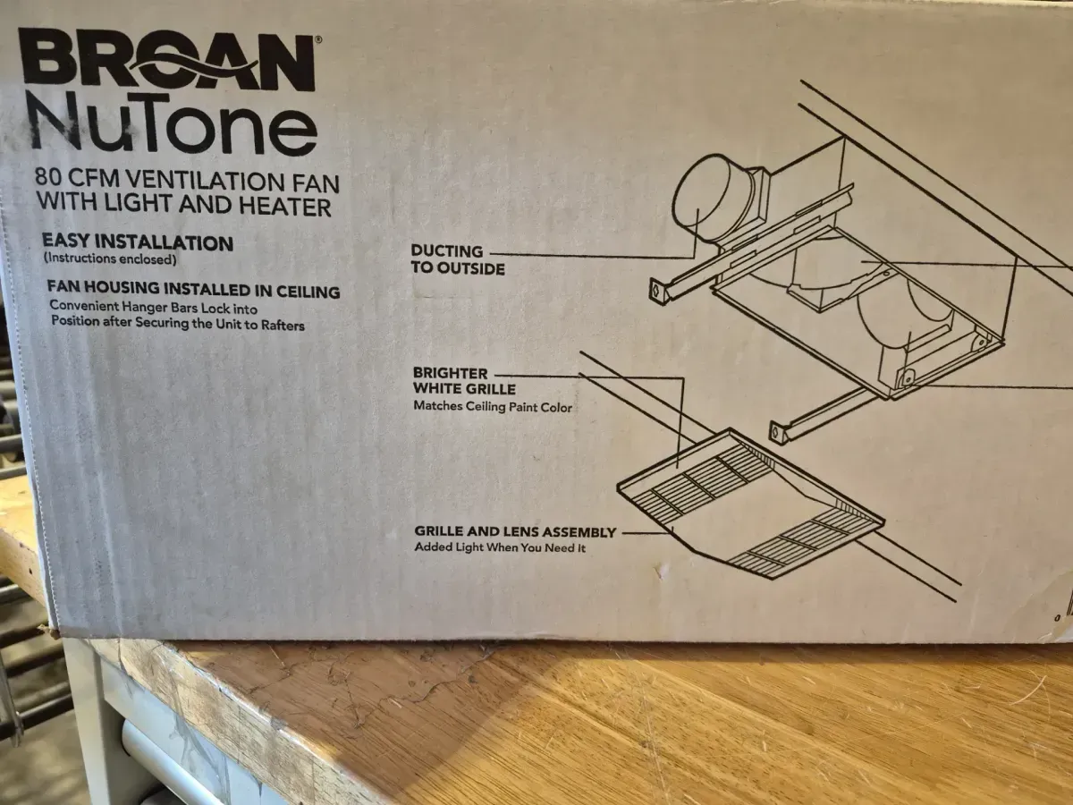 Lutron Humidity Sensor Switch and Bathroom Exhaust Fan with Light Kit - image 3