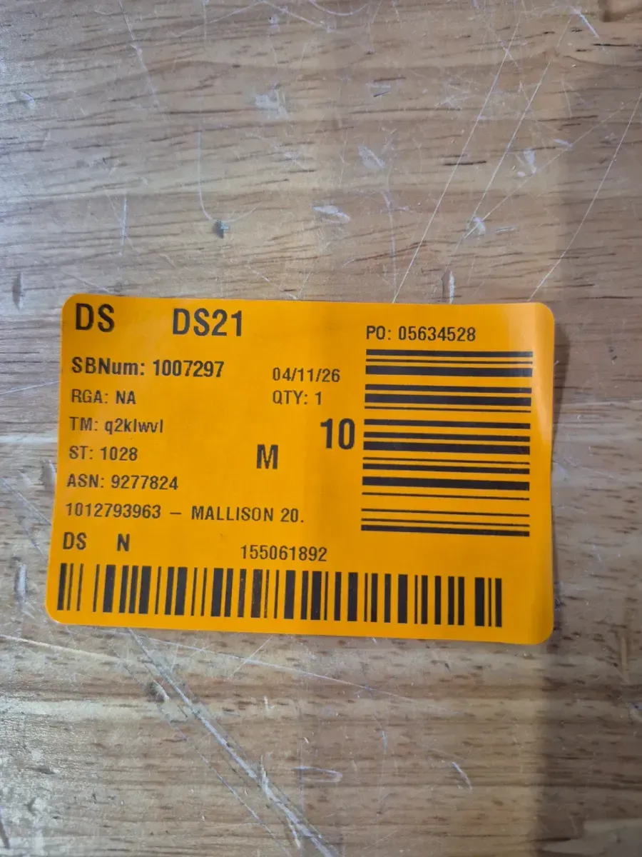 Mallison 20.9 in. Black Rectangle Canvas End Table - image 2