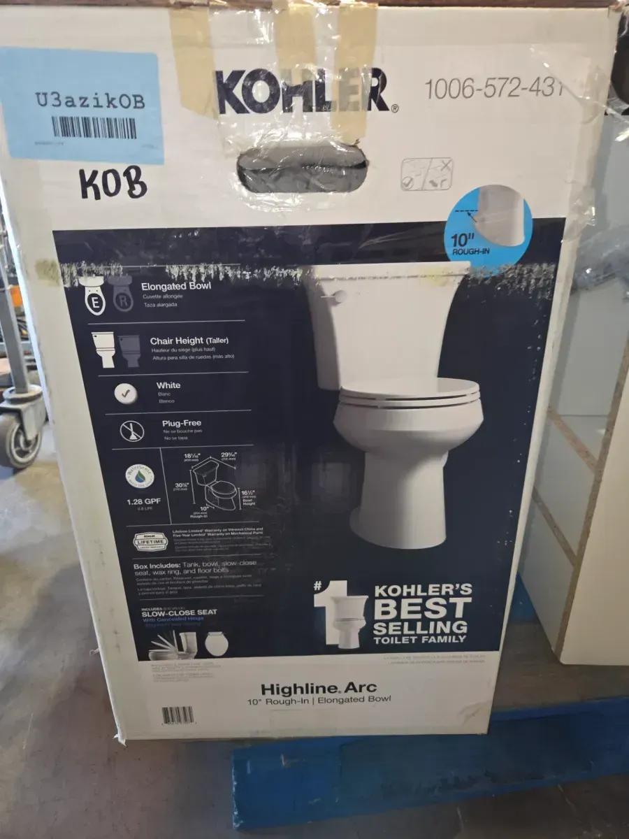 Purewash M300 Bidet Seat for Elongated Toilets and Highline Arc 10 in. Toilet with Soft Close Seat Combo - image 12