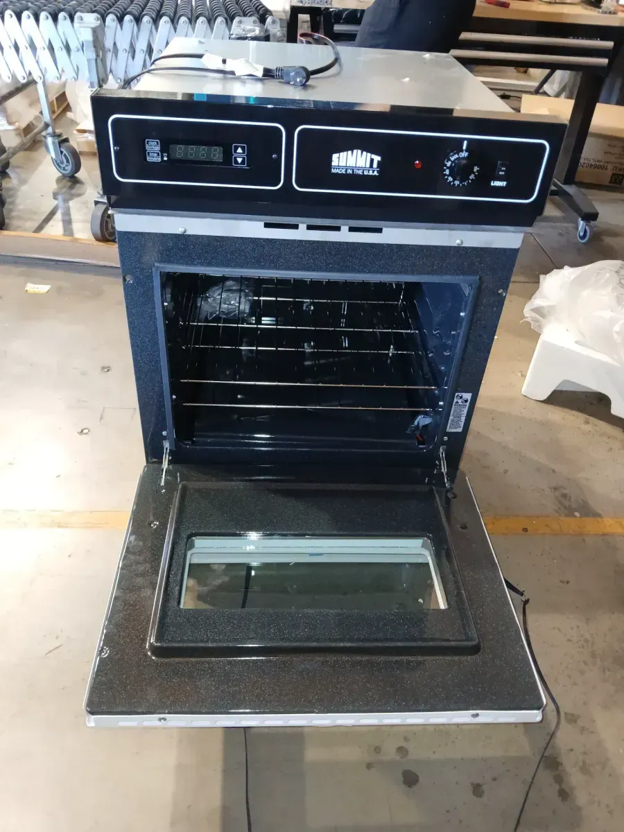 Summit 24-Inch Electric Wall Oven in White - image 5